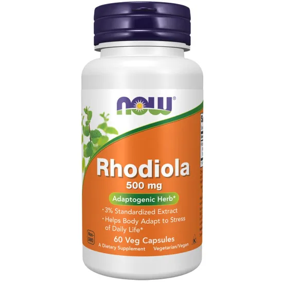 NOW Foods Rhodiola 500mg Capsules