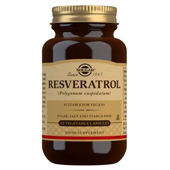 Solgar Resveratrol 100mg Vegicaps