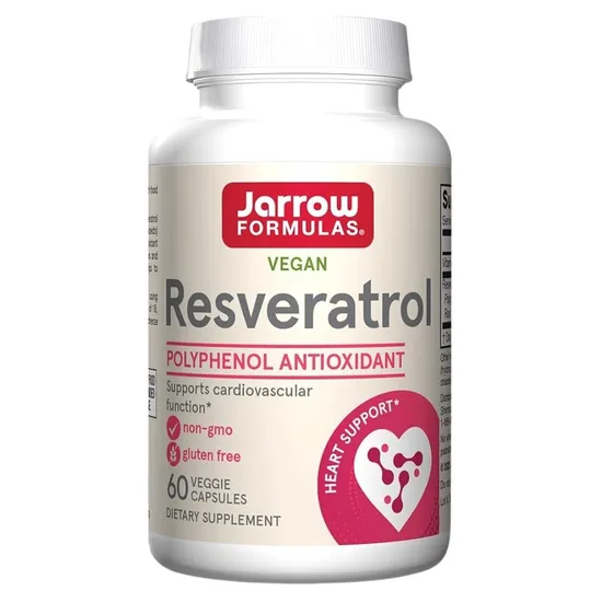 Jarrow Formulas Resveratrol 100mg Vegicaps