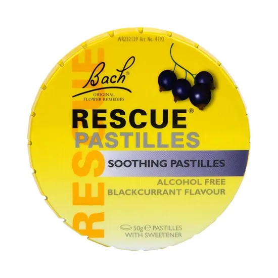 Bach Rescue Pastilles Blackcurrant