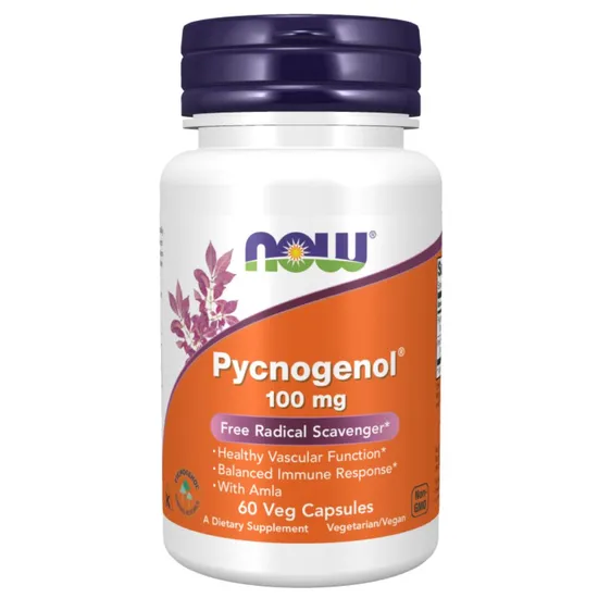 NOW Foods Pycnogenol 100mg Capsules
