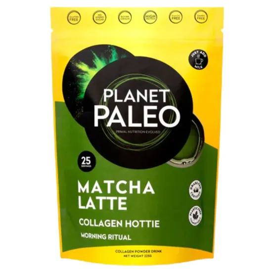 Planet Paleo Pure Collagen Matcha Latte