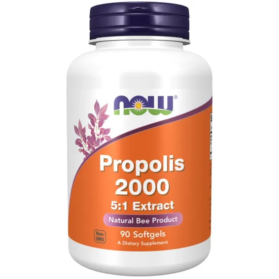 NOW Foods Propolis 2000 5:1 Extract Softgels