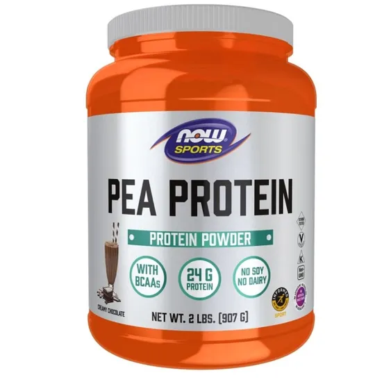 NOW Foods Pea Protein Dutch Chocolate