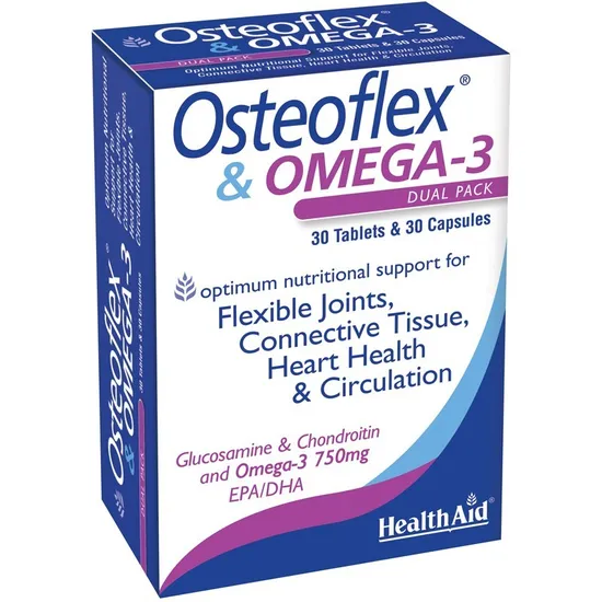 Health Aid Osteoflex & Omega-3 Capsules