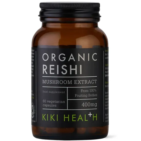 KIKI Health Organic Reishi Mushroom Extract Vegicaps