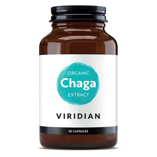 Viridian Organic Chaga Extract Capsules