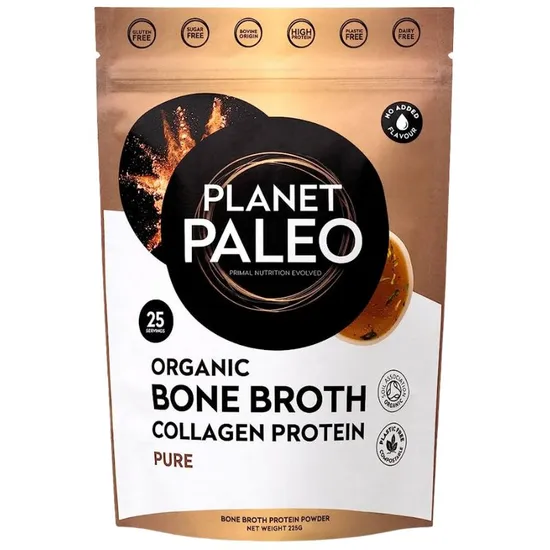 Planet Paleo Organic Bone Broth Collagen Protein Pure