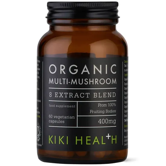 KIKI Health Organic 8 Mushroom Extract Vegicaps