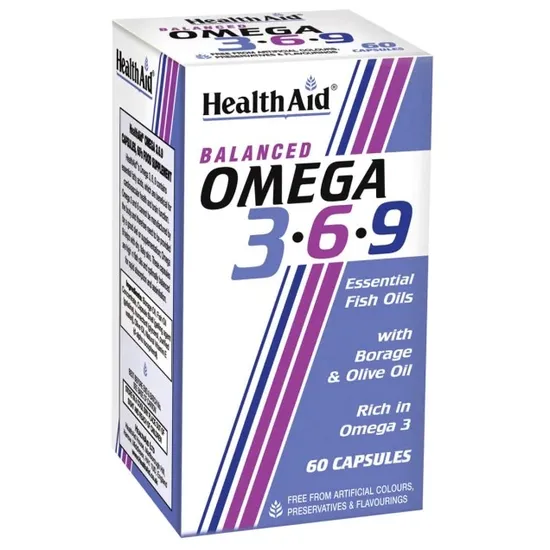 Health Aid Omega 3-6-9 Capsules