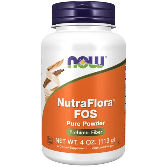 NOW Foods NutraFlora FOS Pure Powder