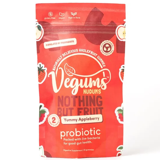 Vegums Nudums Probiotic Gummies