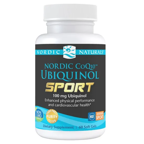 Nordic Naturals Nordic CoQ10 Ubiquinol Sport 100mg Softgels