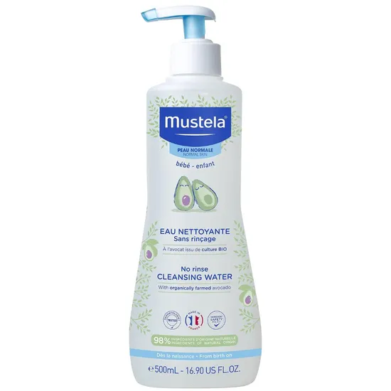 Mustela No-Rinse Cleansing Water 500Ml