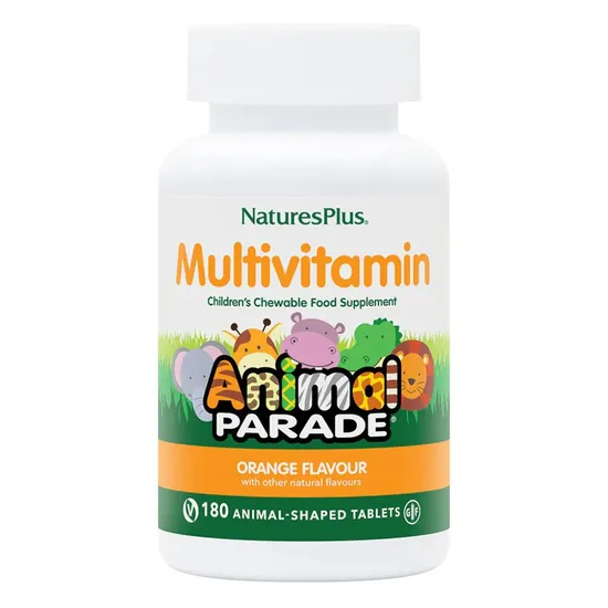 Nature's Plus Animal Parade Multivitamin Orange Chewables 180 Chewables