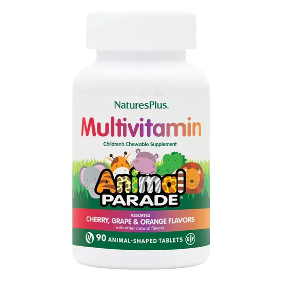 Nature's Plus Natures Plus Animal Parade Multivitamin Assorted Flavour Chewables