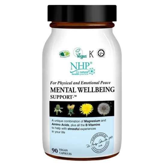 Natural Health Practice Mental Wellbeing Support Capsules