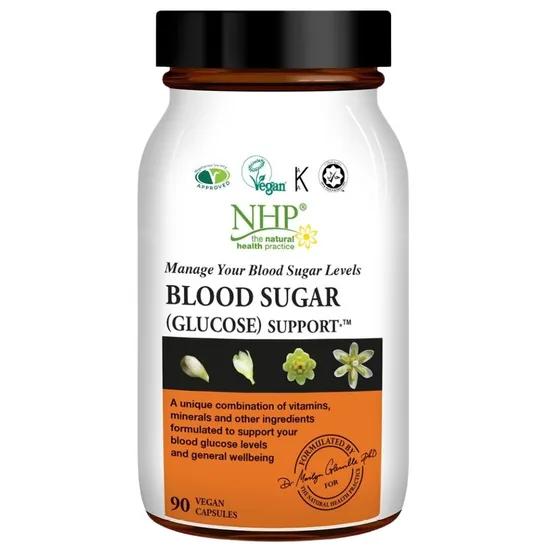 Natural Health Practice NHP Blood Sugar Glucose Support Capsules