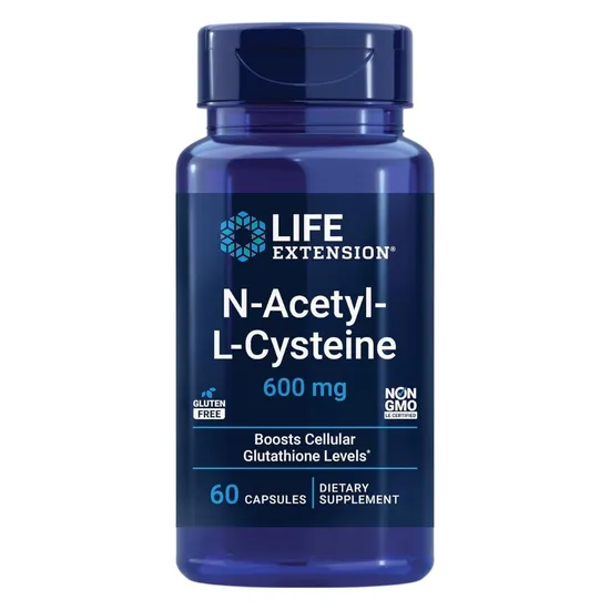Life Extension N-Acetyl-L-Cysteine 600mg Vegicaps