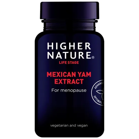 Higher Nature Mexican Yam Concentrated Extract Veg Capsules