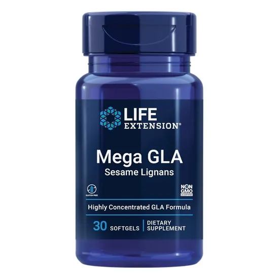 Life Extension Mega GLA With Sesame Lignans Softgels
