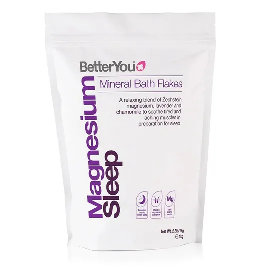 BetterYou Magnesium Sleep Bath Flakes