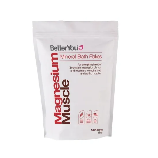 BetterYou Magnesium Muscle Bath Flakes
