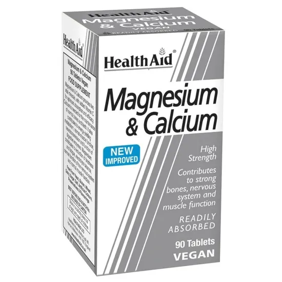 Health Aid Magnesium + Calcium Tablets