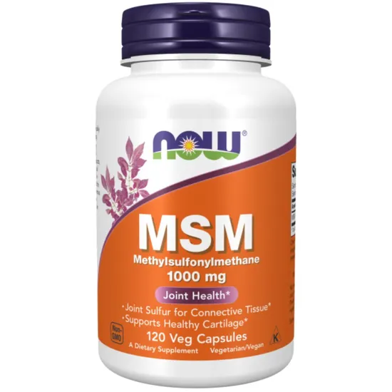NOW Foods MSM Methylsulphonylmethane 1000mg Capsules
