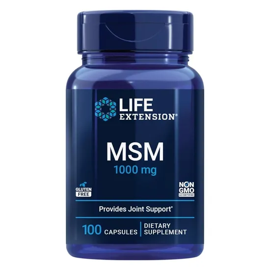 Life Extension MSM 1000mg Capsules
