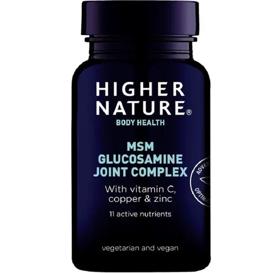 Higher Nature MSM Glucosamine Joint Complex Vegitabs