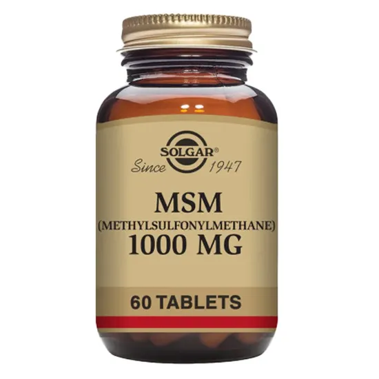 Solgar MSM 1000mg Tablets