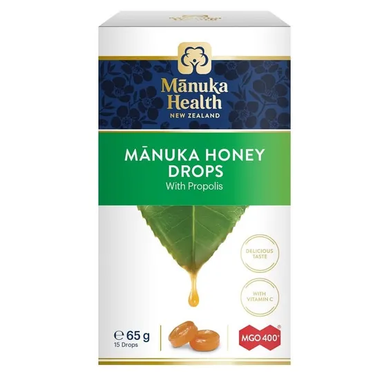 Manuka Health MGO 400+ Manuka Honey Drops With Propolis