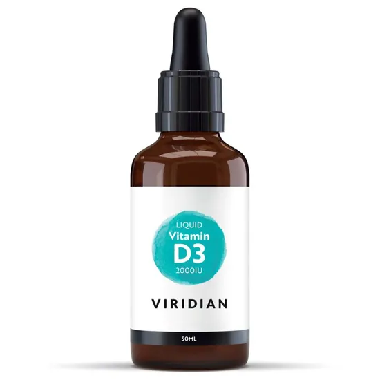 Viridian Liquid Vitamin D3 2000iu