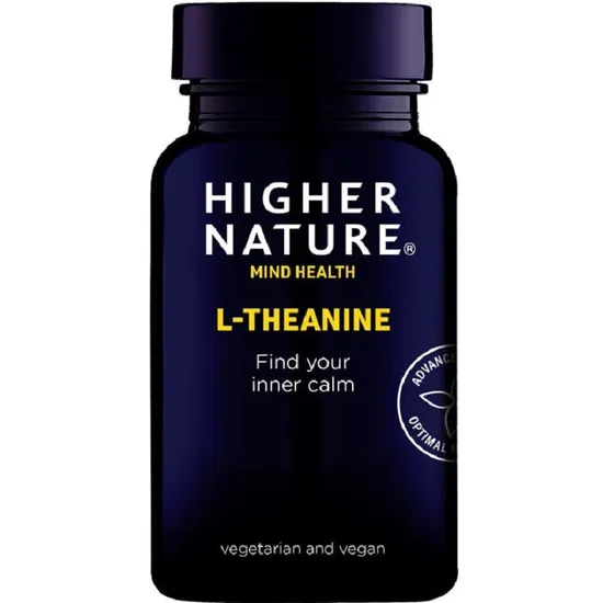 Higher Nature L-Theanine Vegan Capsules