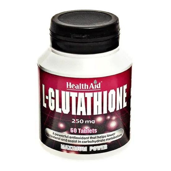 Health Aid L-Glutathione 250mg Tablets