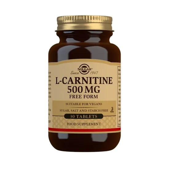 Solgar L-Carnitine 500mg Tablets