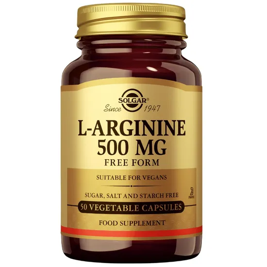 Solgar L-Arginine 500mg Vegicaps
