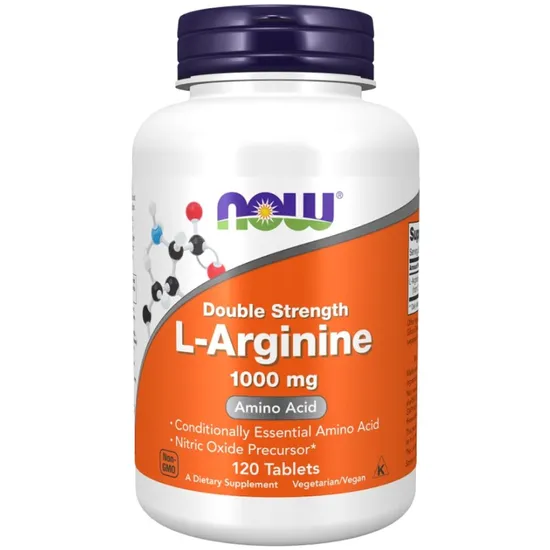 NOW Foods L-Arginine 1000mg Tablets