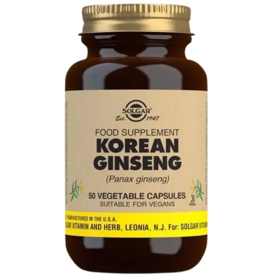 Solgar Korean Ginseng 520mg Vegicaps