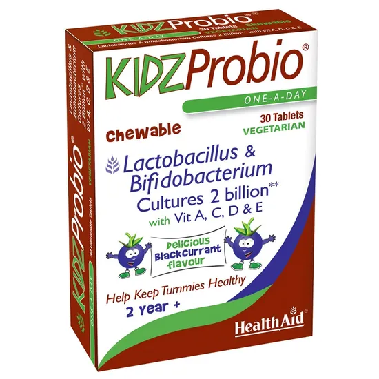 Health Aid KidzProbio 2 Billion Tablets