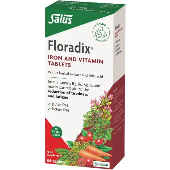 Floradix Iron & Vitamins Tablets