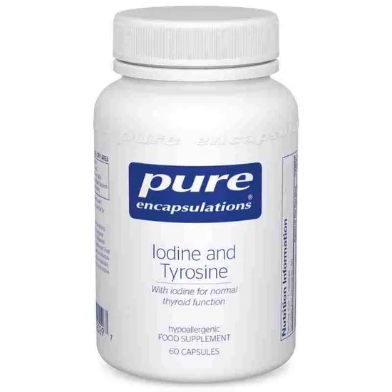 Pure Encapsulations Iodine & Tyrosine Capsules
