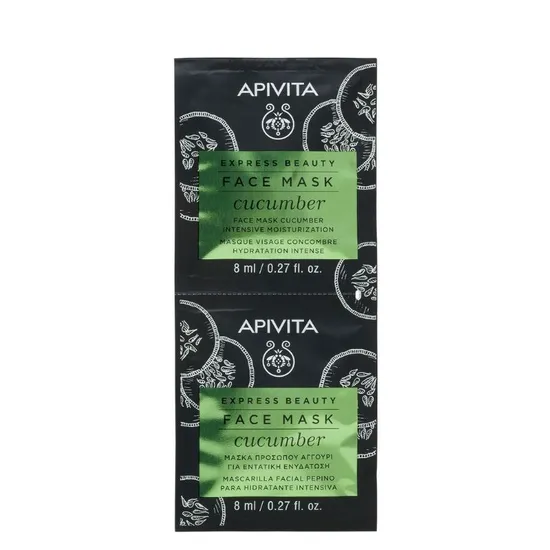 APIVITA Intensive Moisturization Face Mask Cucumber