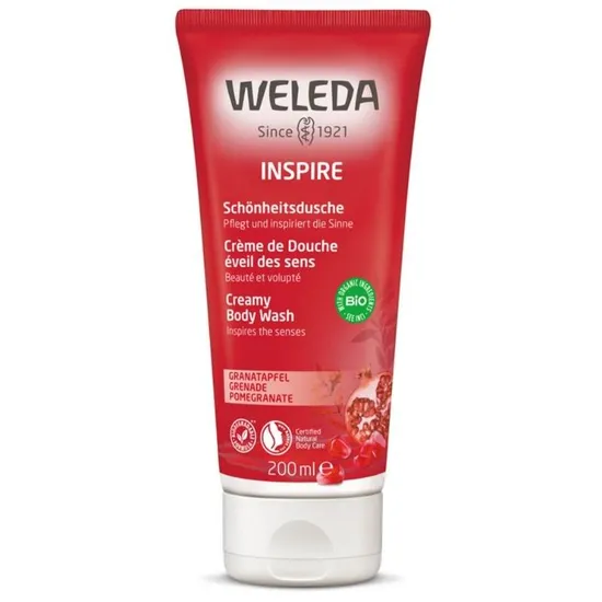 Weleda Inspire Pomegranate Creamy Body Wash