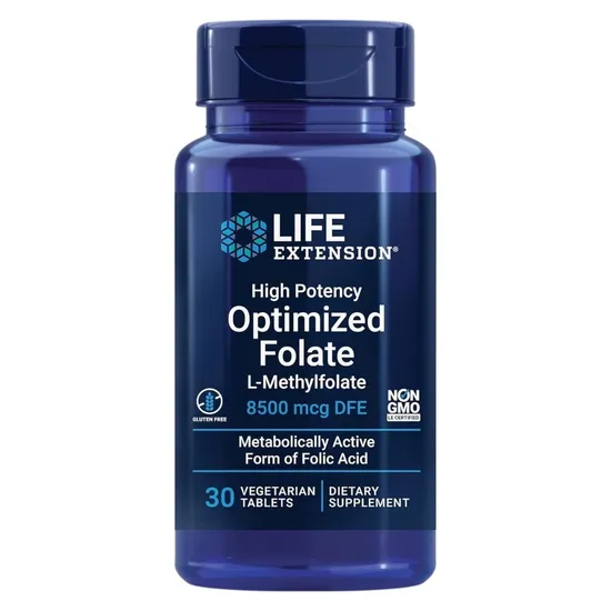 Life Extension High Potency Optimised Folate Tablets