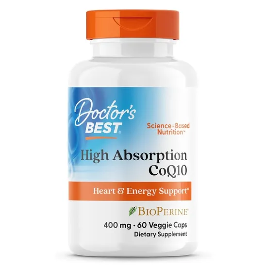 Doctor's Best High Absorption CoQ10 With BioPerine 400mg Vegicaps
