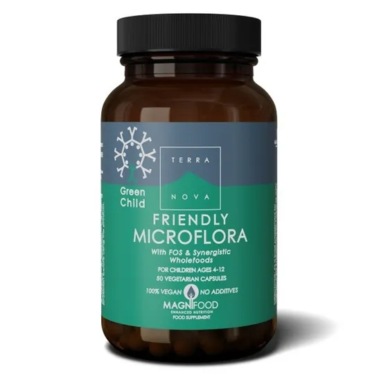 Terranova Green Child Friendly Microflora Vegicaps