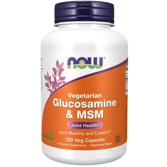 NOW Foods Glucosamine & MSM Vegetarian Capsules