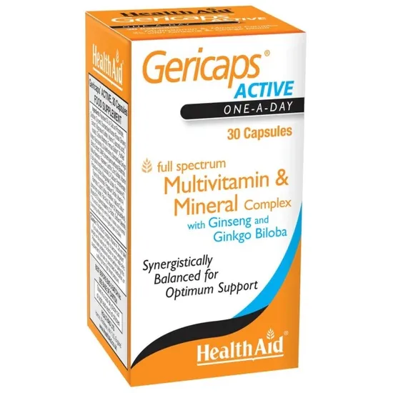 Health Aid Gericaps Active Capsules